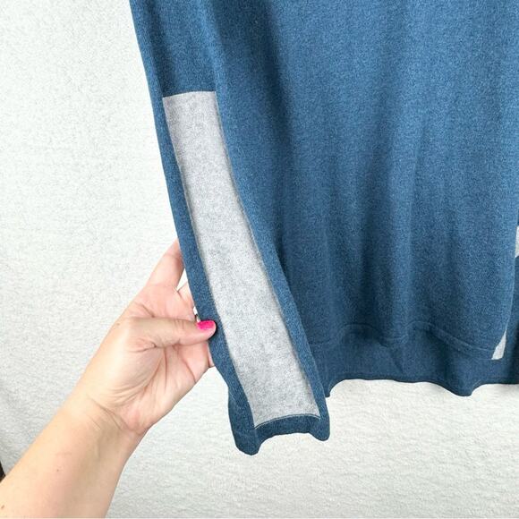 Smartwool Shadow Pine Tunic Sweater in Deep Marlin Heather Merino Wool Size L - Picture 5 of 14